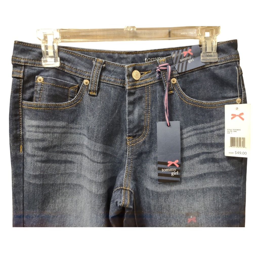 Tommy Girl Jeans Bootcut Dark‎ Wash Denim Classic Girls Size 5